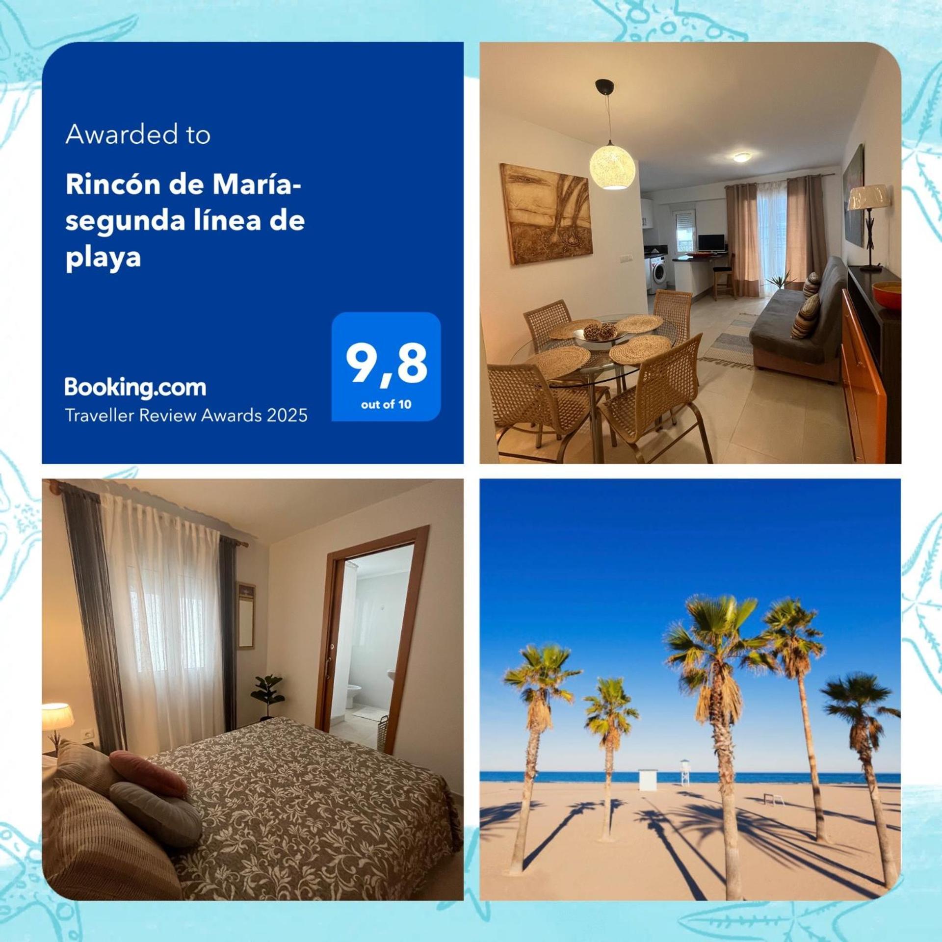 Rincon De Maria- Segunda Linea De Playa-Ganador Traveller Awards 2025 Appartement Playa de Gandia Buitenkant foto